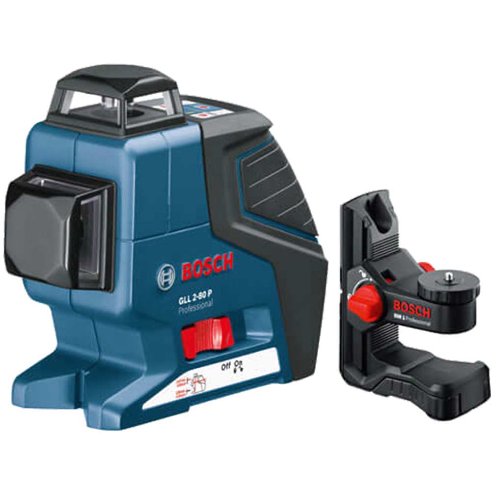 Bosch GLL 280 P Self Levelling Vertical and Horizontal Plane Laser Level BM1 Wall Mount