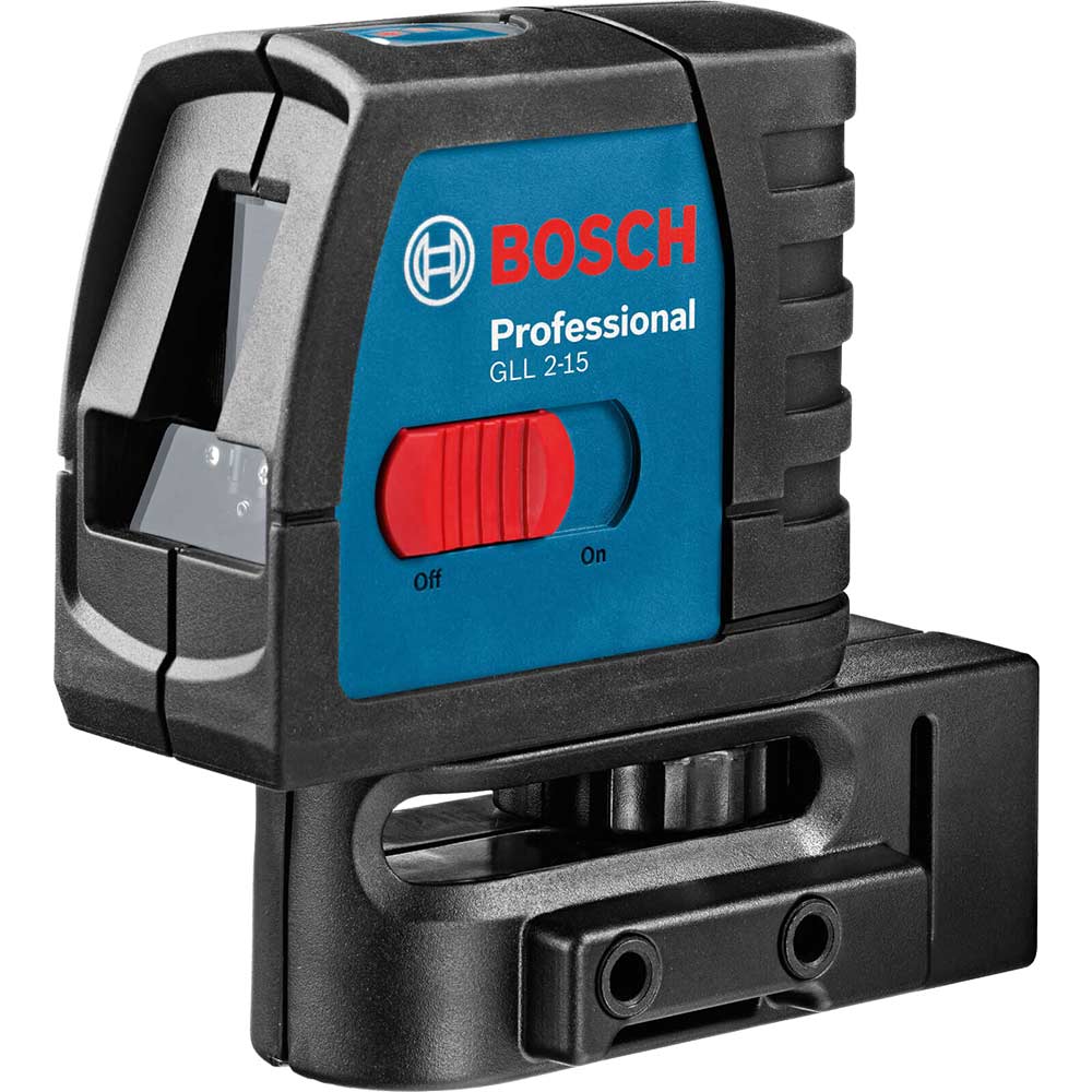 Bosch GLL 215 Cross Line Laser Level 15 Metre Range with BM3 Wall Mount