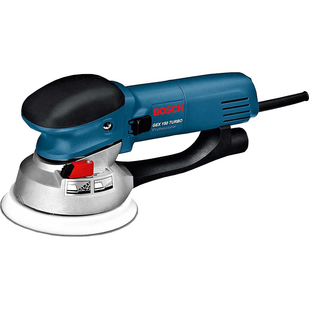 Bosch GEX 150 TURBO Random Orbit Sander 150mm Disc 600w 110v