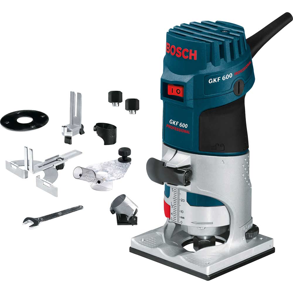 Bosch GKF 600 14 Palm Router Kit 600w 240v