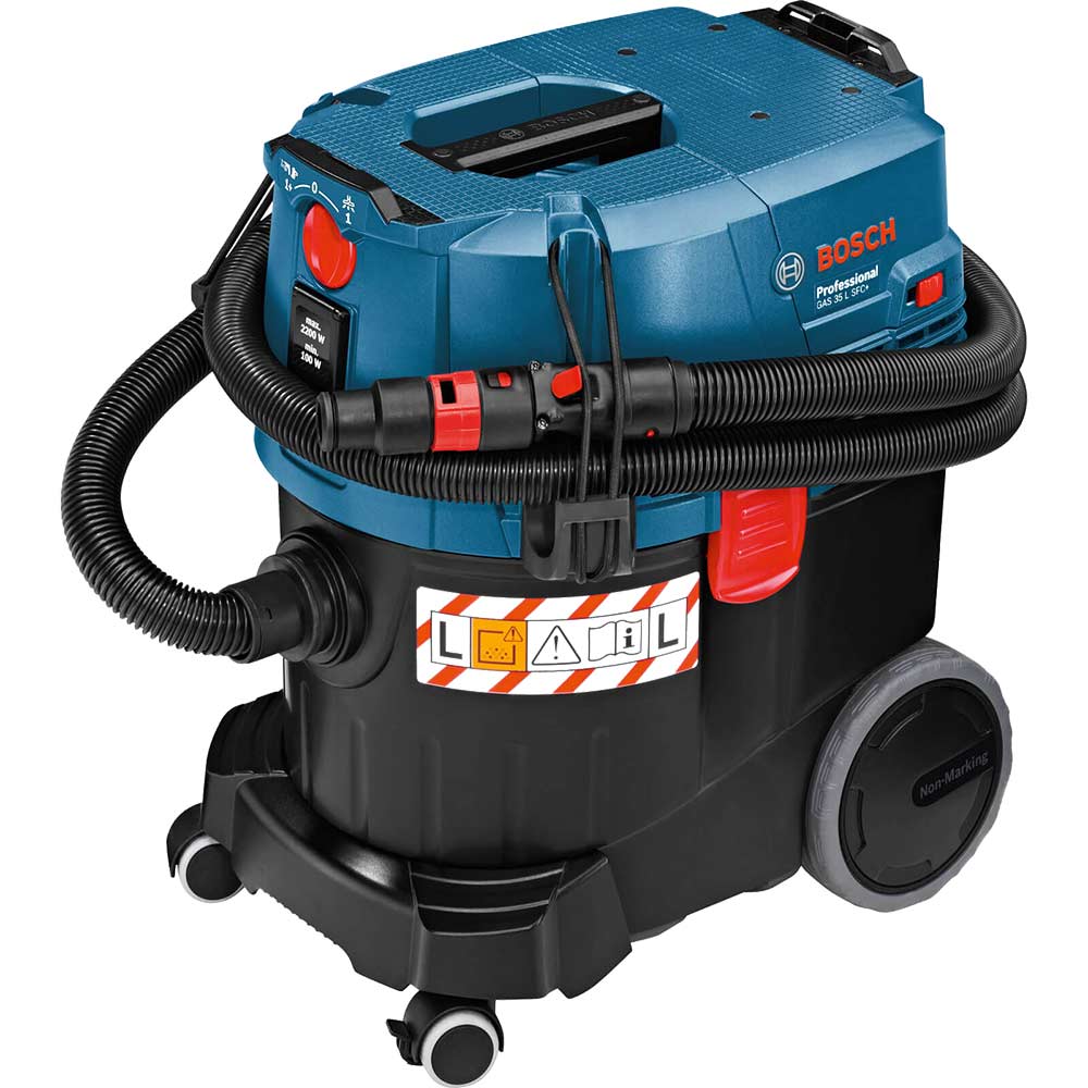 Bosch GAS 35 L SFC Wet and Dry Vacuum Cleaner and Dust Extractor 35 Litre Tank 1200 240v