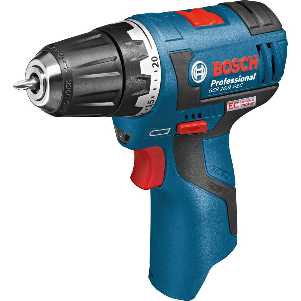 Bosch GSR 108 VEC 108v Cordless 2 Speed Brushless Drill Driver without Battery or Charger