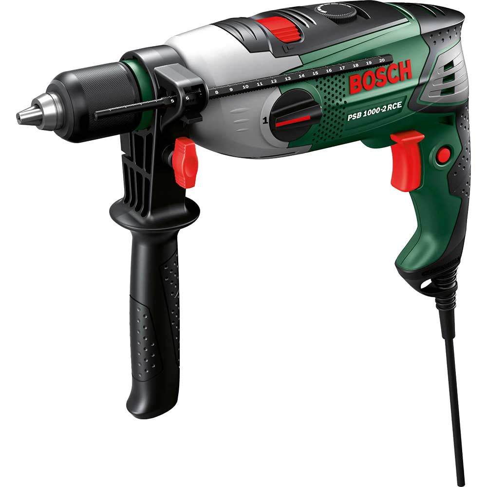 Bosch PSB 10002 RCE Compact Electric Hammer Drill 1000w 240v