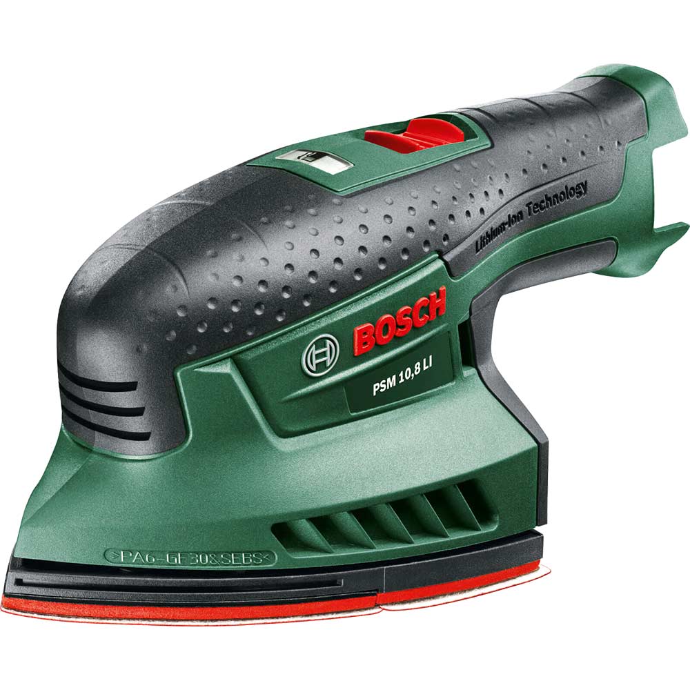 Bosch POWER4ALL PSM 108 LI 108v Cordless Delta Multi Sander without Battery or Charger