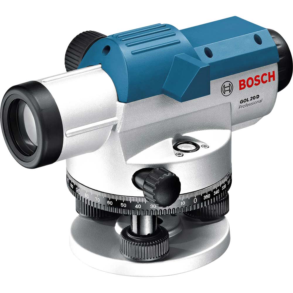 Bosch GOL 26D Outdoor Optical Level BT160 Levelling Rod GR500 Tripod