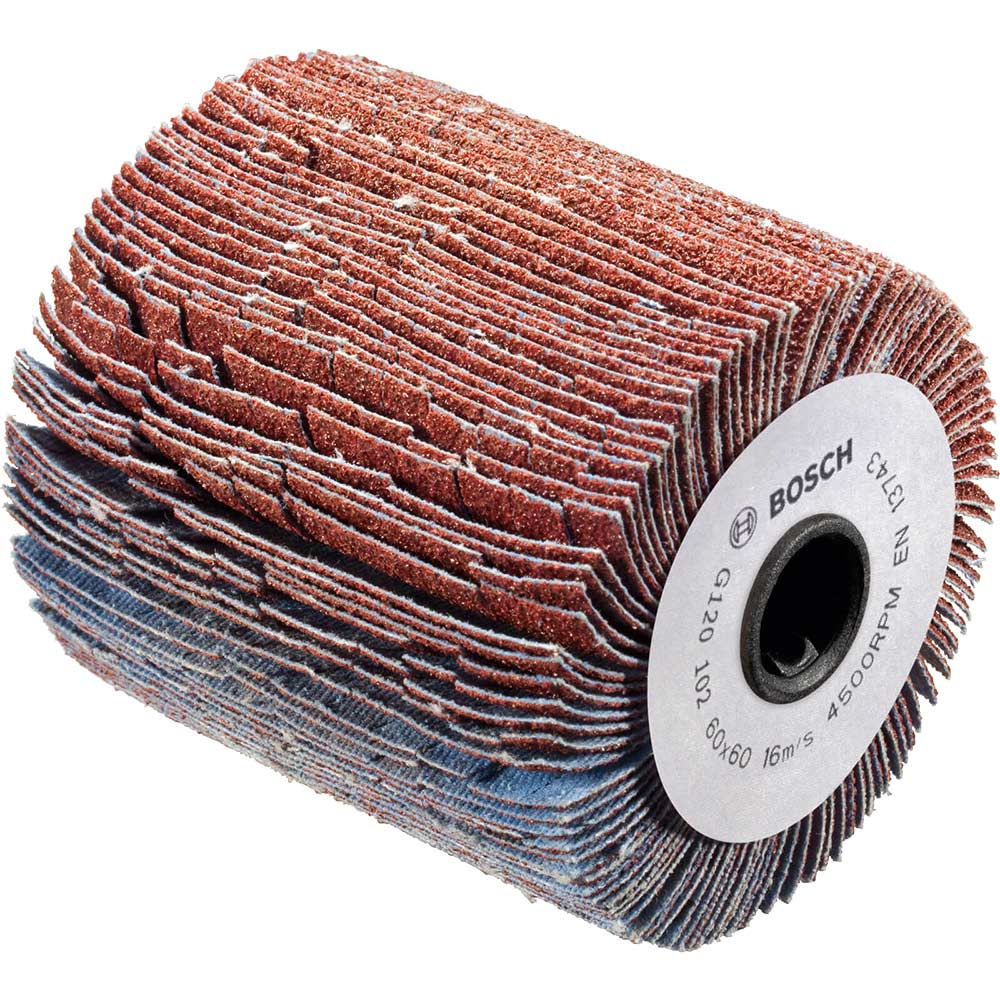 Bosch LR 60 K80 Lamella Sanding Roll 80 Grit 60mm for PRR 250 ES Sanding Roller
