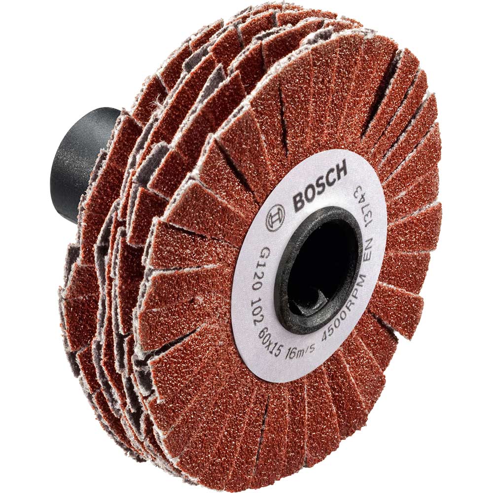 Bosch SW 15 K120 Flexible Sanding Roll 120 Grit 15mm for PRR 250 ES Sanding Roller