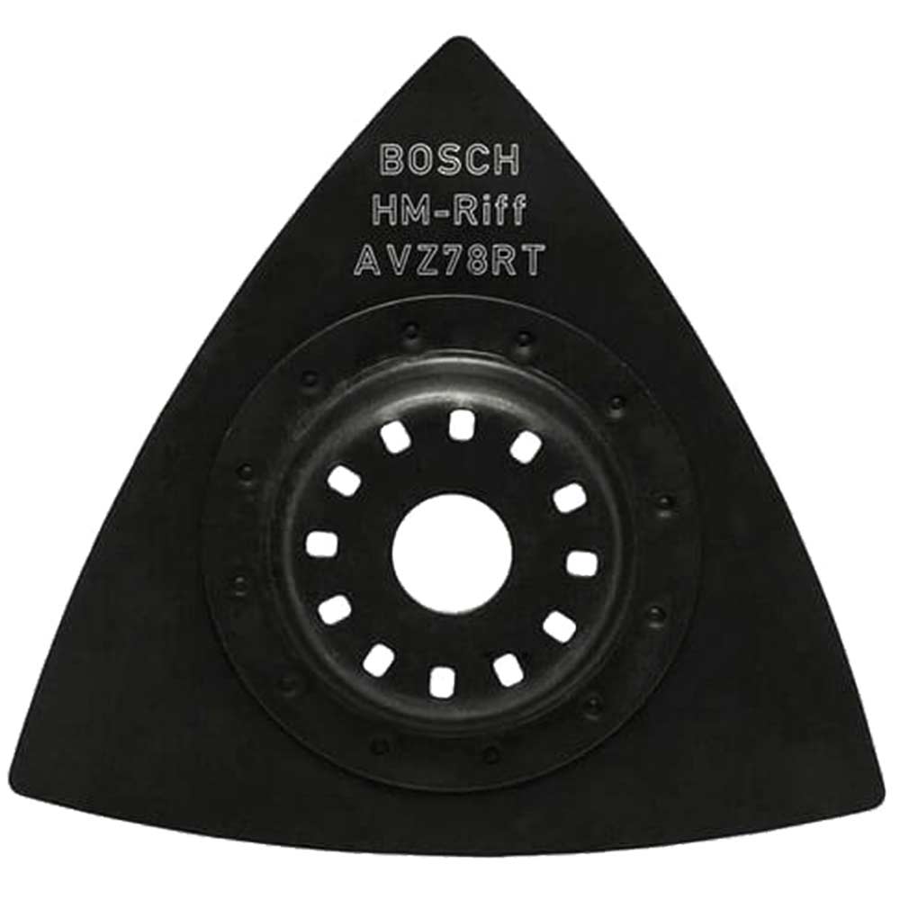 Bosch HMRIFF Delta Sanding Plate Sands Mortar Tile Adhesive Wood Dia78mm for Bosch PMF and GOP Multi Tools