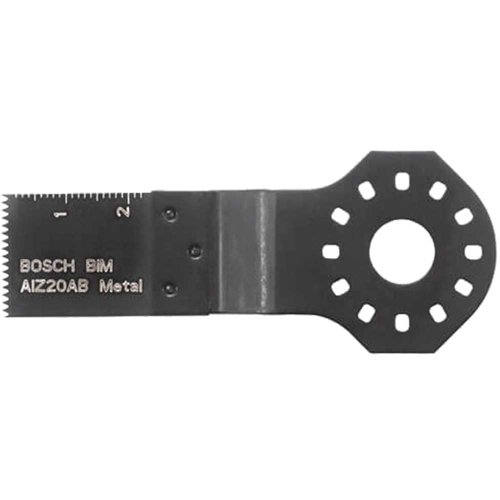 Bosch BiMetal Plungecut Saw Blade Metal 20mm Wide x 20mm Long Pack of 5 for Bosch PMF and GOP Multi Tools
