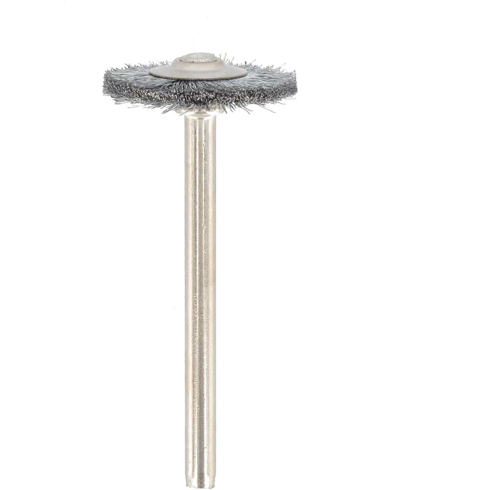 Dremel 19mm Wheel Shape Carbon Steel Brush Pack of 2