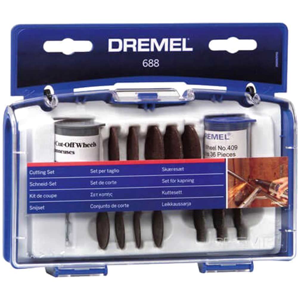 Dremel 688 69 Piece Mini Cutting Accessory Set for Rotary Multi Tools