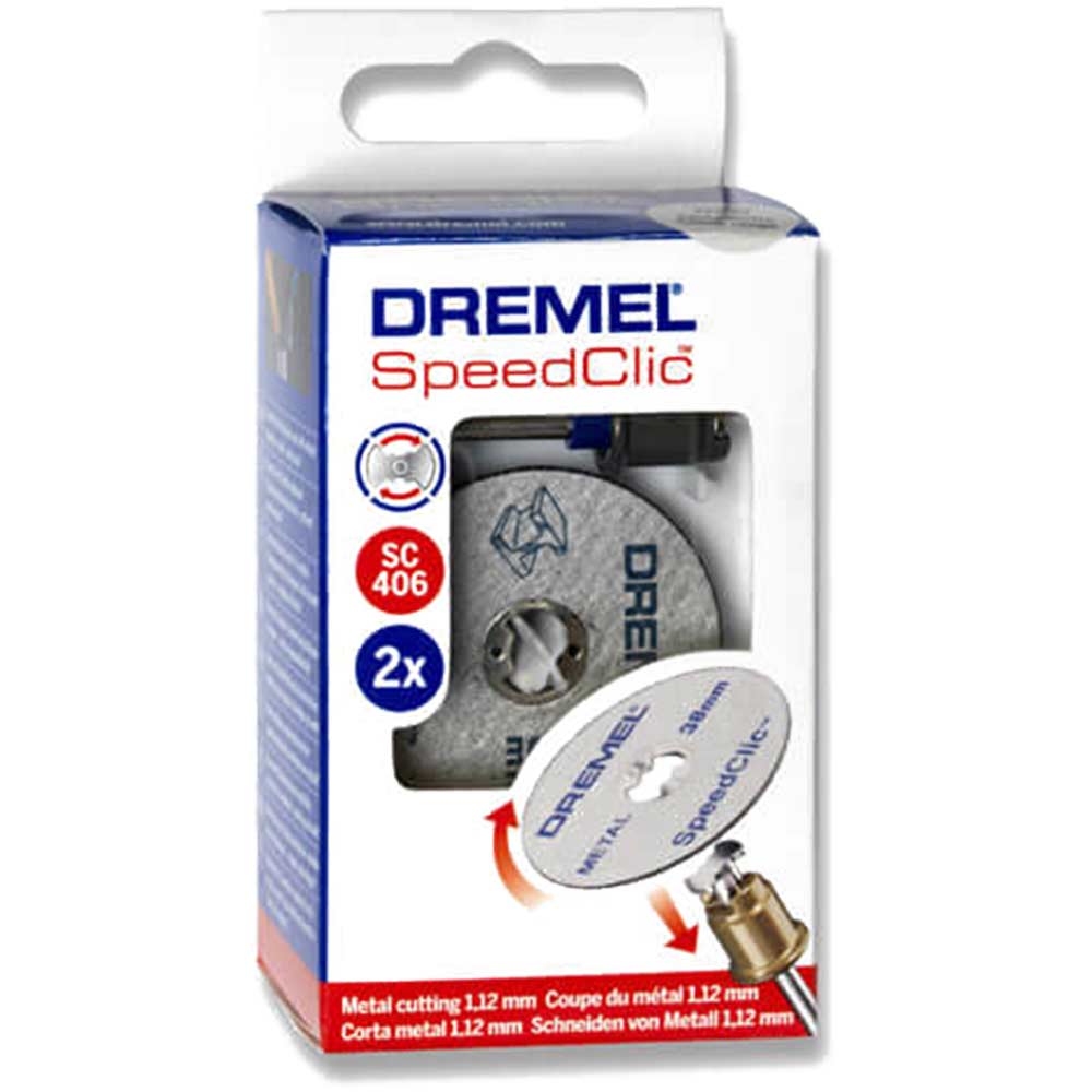 Dremel SC406 EZ SpeedClic 3 Piece Starter Set for Dremel Rotary Multi Tools