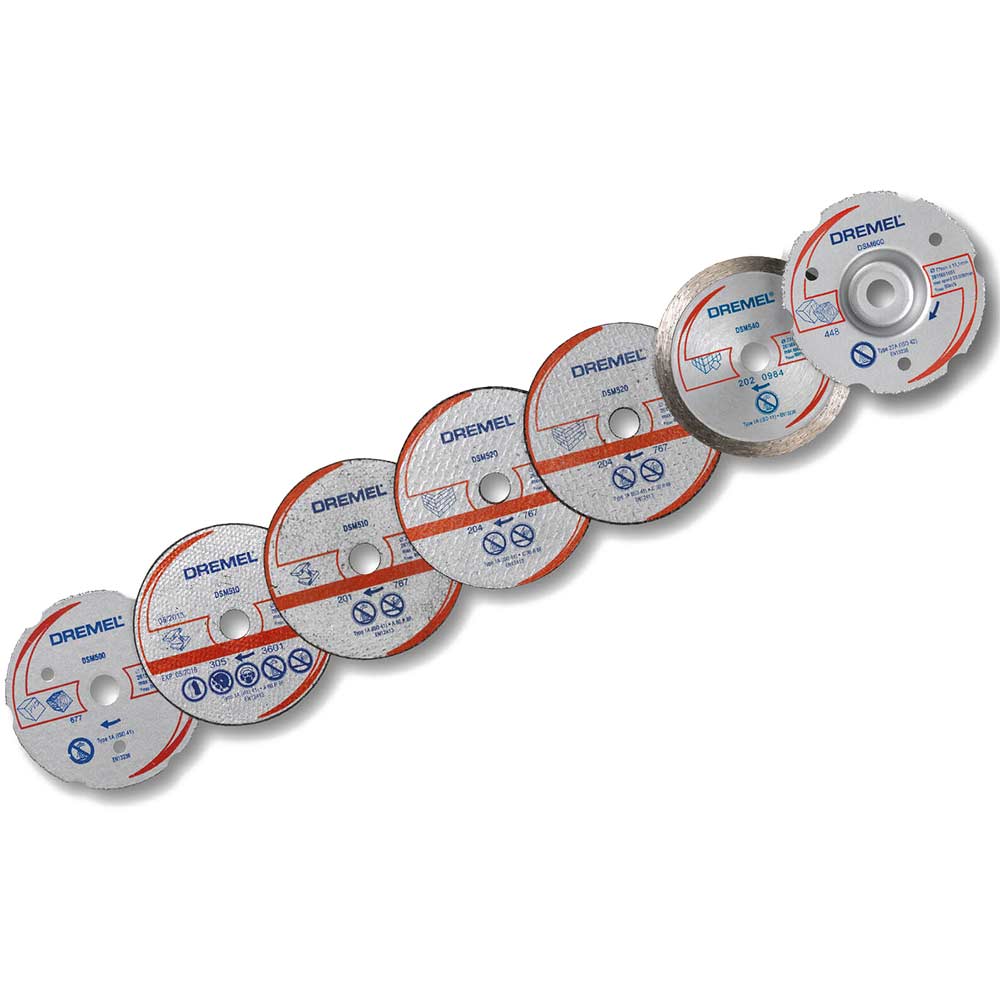 Dremel 7 Piece Accessory Set for DSM20 Saw