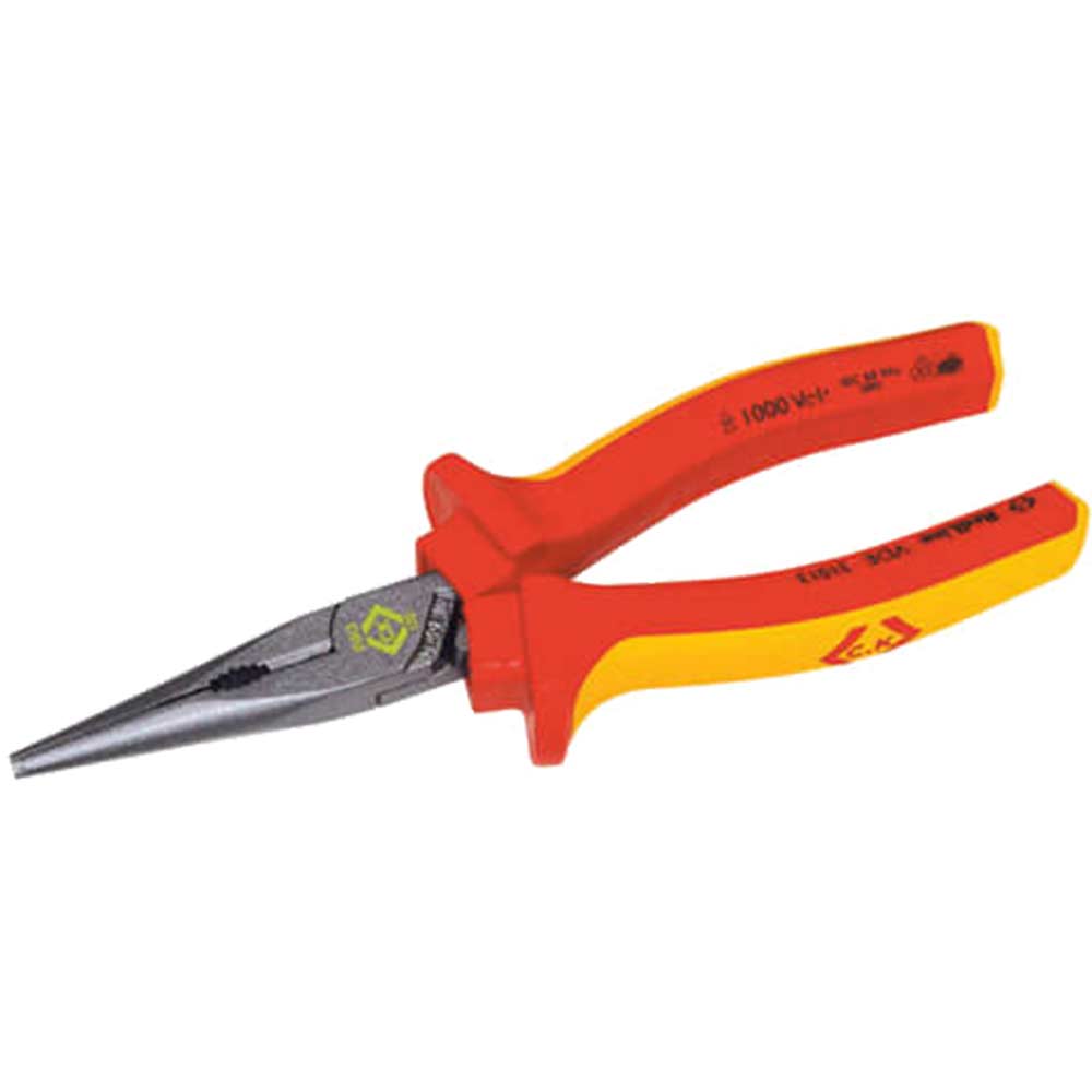 CK RedLine VDE Insulated Snipe Nose Pliers 175mm