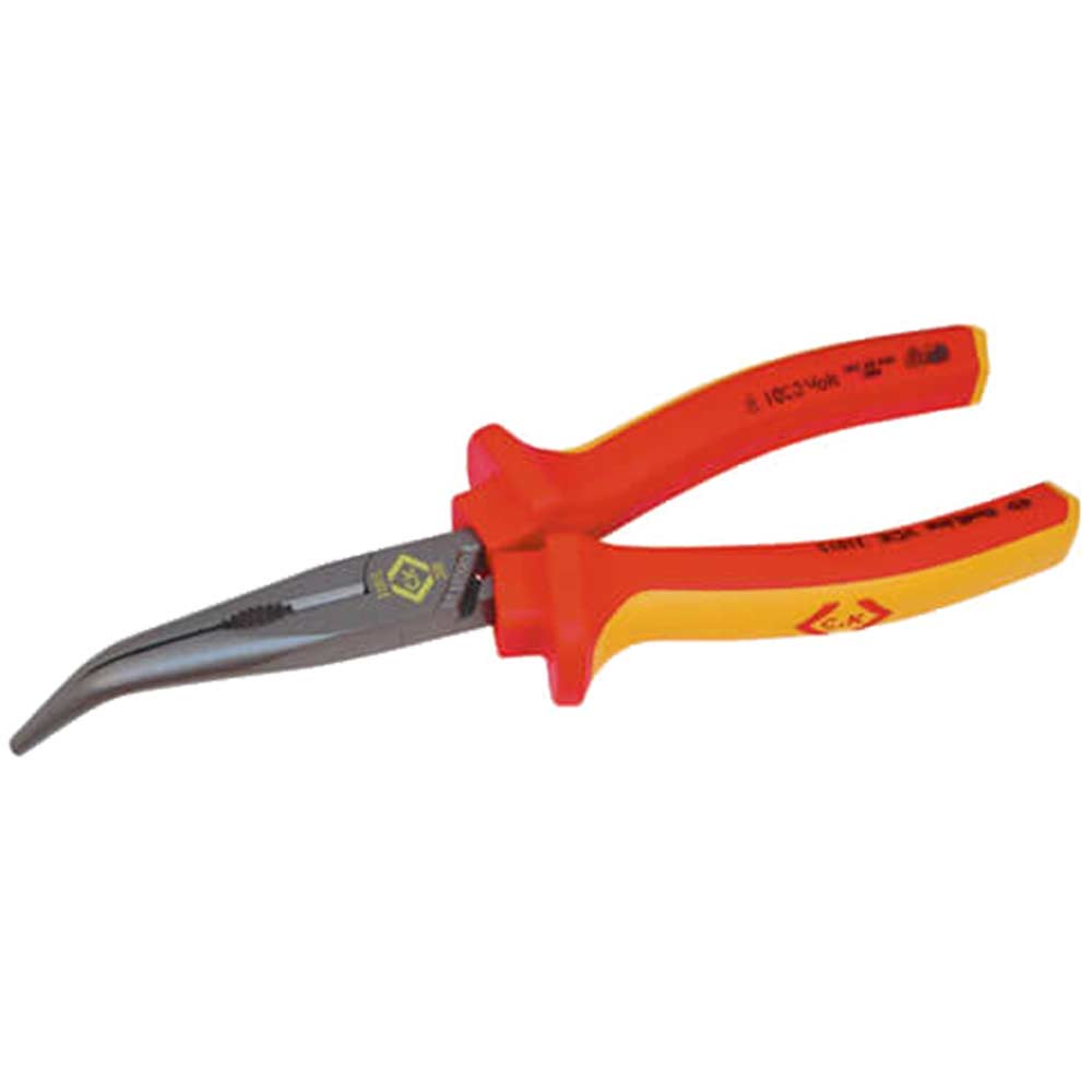CK RedLine VDE Insulated 45 Bent Nose Pliers 200mm