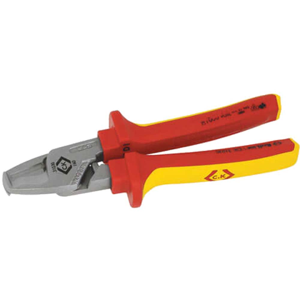 CK RedLine VDE Insulated Heavy Duty Cable Cutters 165mm