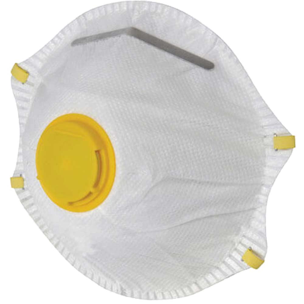 Avit Premium Disposable Dust Mask with Valve Aqueous Non Toxic Dust and Fibres EN149 FFP1