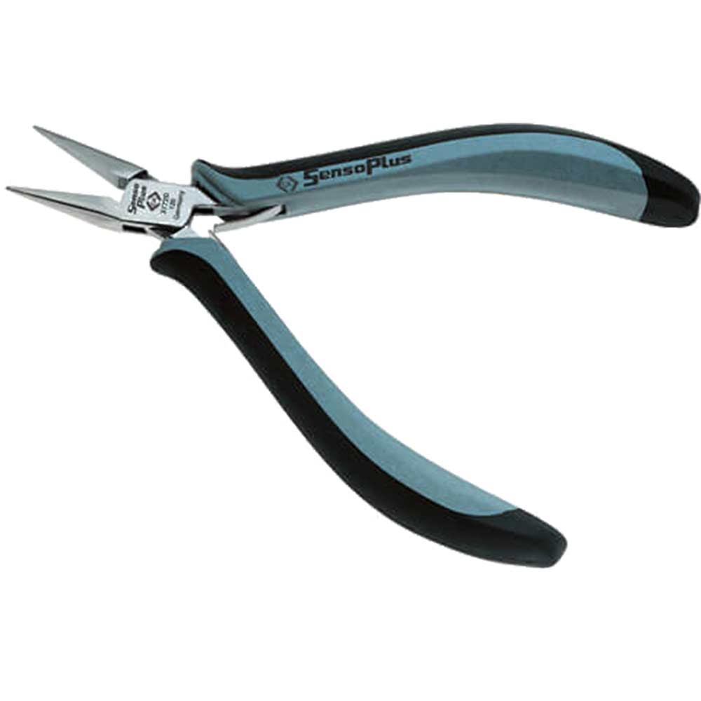 CK SensoPlus ESD Snipe Nose Pliers with Serrated Jaw 120mm
