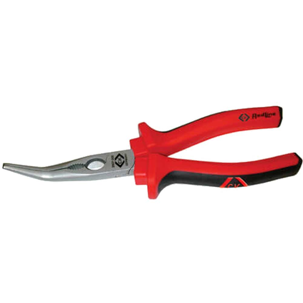 CK RedLine Bent Snipe Nose Pliers 200mm