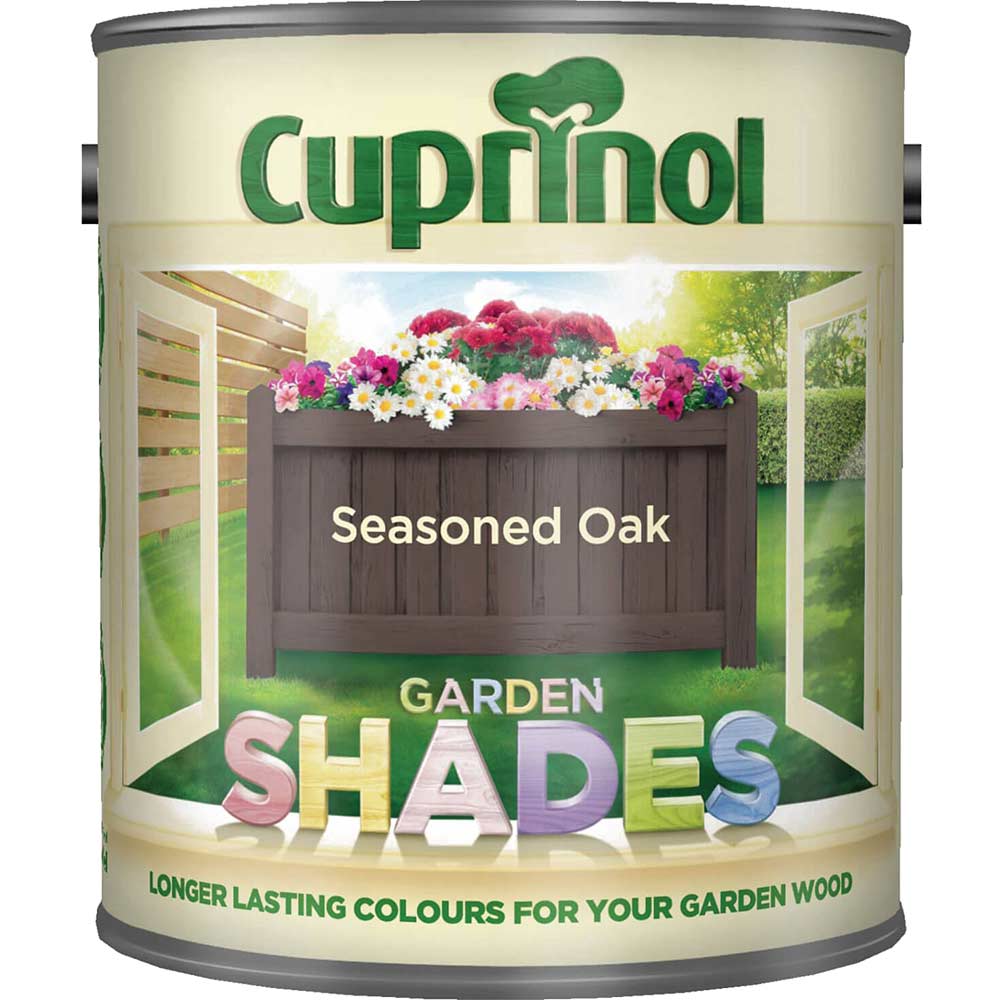 Cuprinol Garden Shades Exterior Wood Protector Seasoned Oak 1 Litre