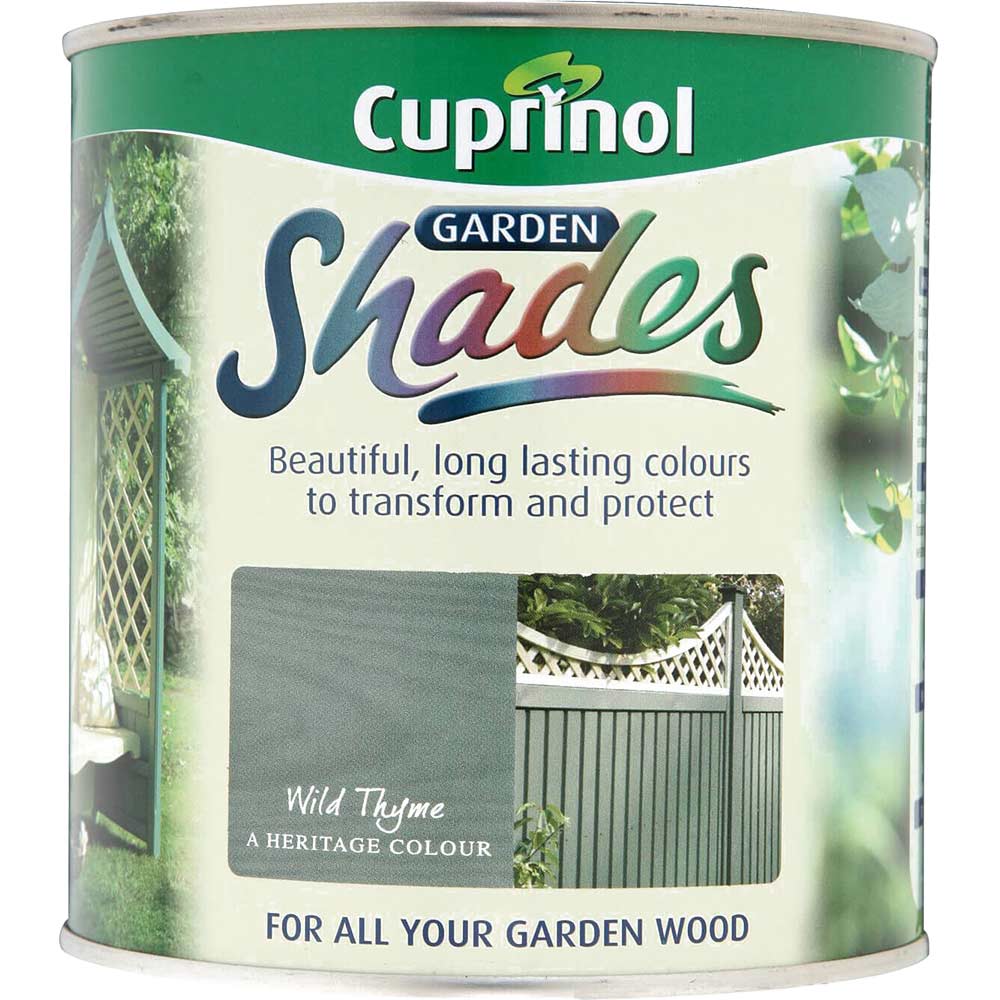 Cuprinol Garden Shades Exterior Wood Protector Wild Thyme 1 Litre