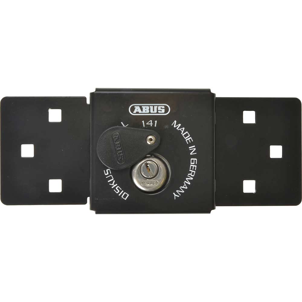 Abus 141 Series Integral Van Lock Black with 70mm 23 Series Diskus Padlock