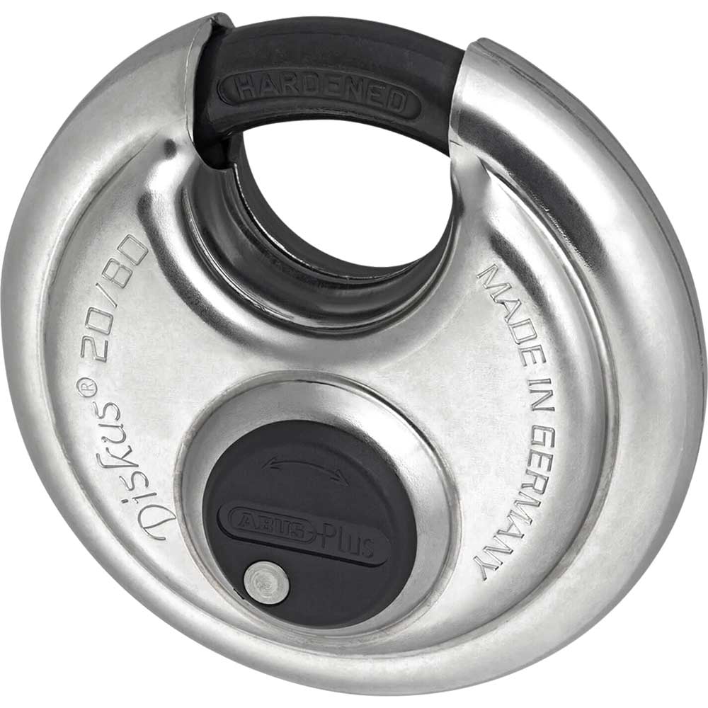 Abus 80mm 20 Series Diskus Stainless Steel Bodied Padlock