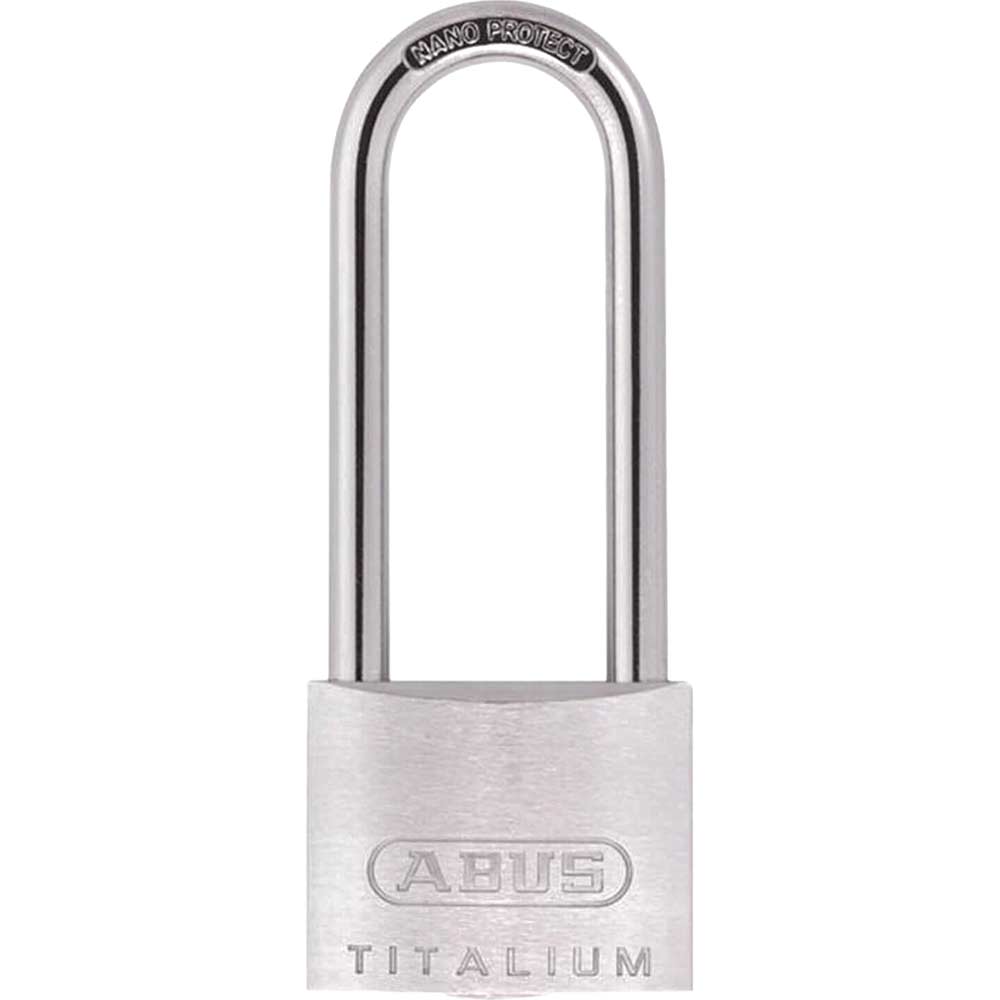 Abus 30mm 64ti Series Titalium Padlock with 60mm Long Shackle Keyed Alike to Suite KA6311
