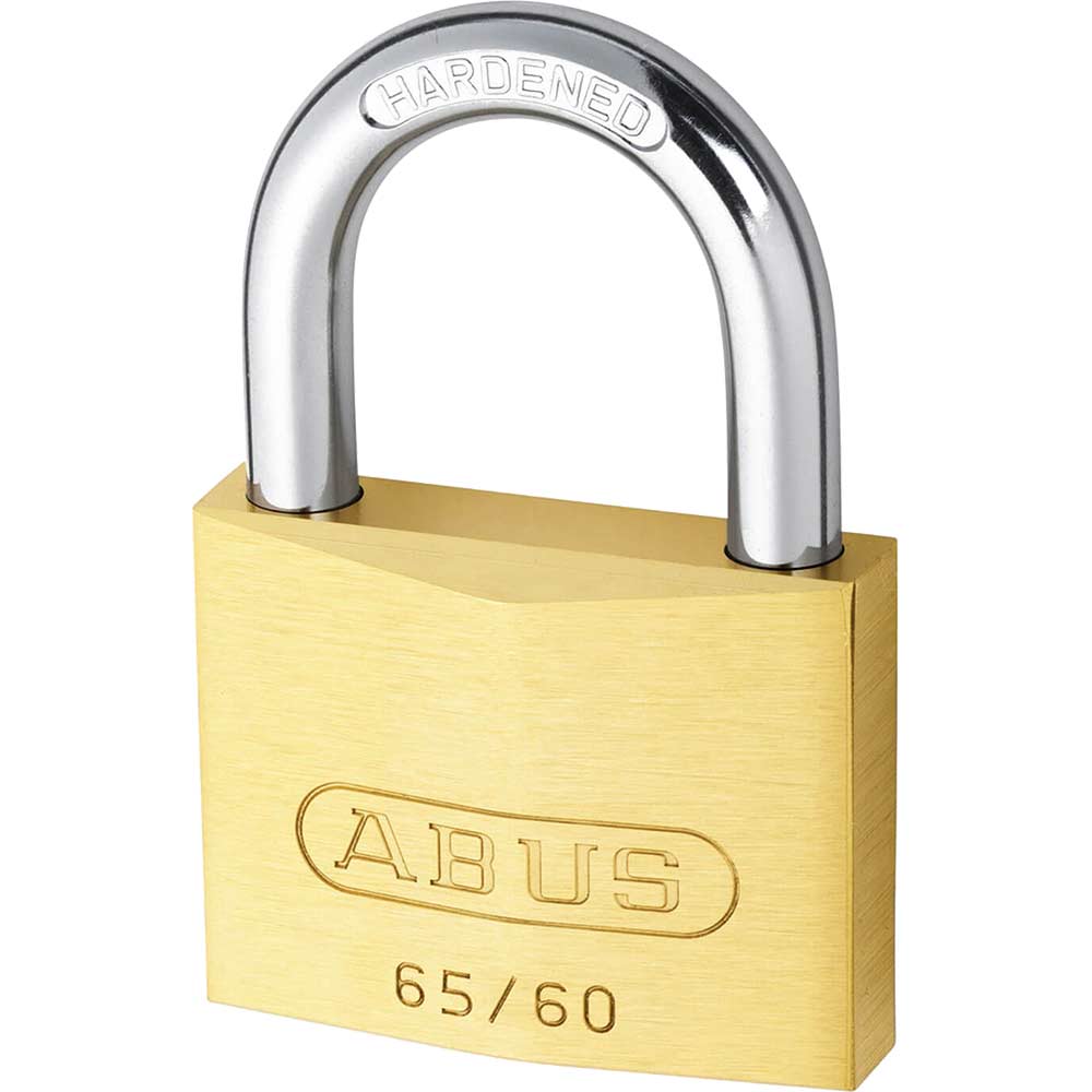 Abus 60mm 65 Series Compact Brass Padlock Keyed Alike To Suite 6603