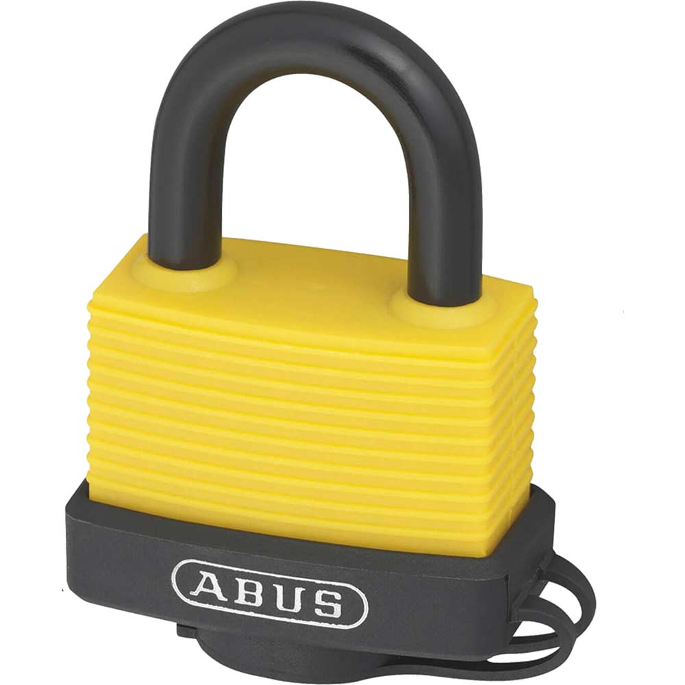 Abus 45mm 70AL Series Aluminium Padlock Yellow