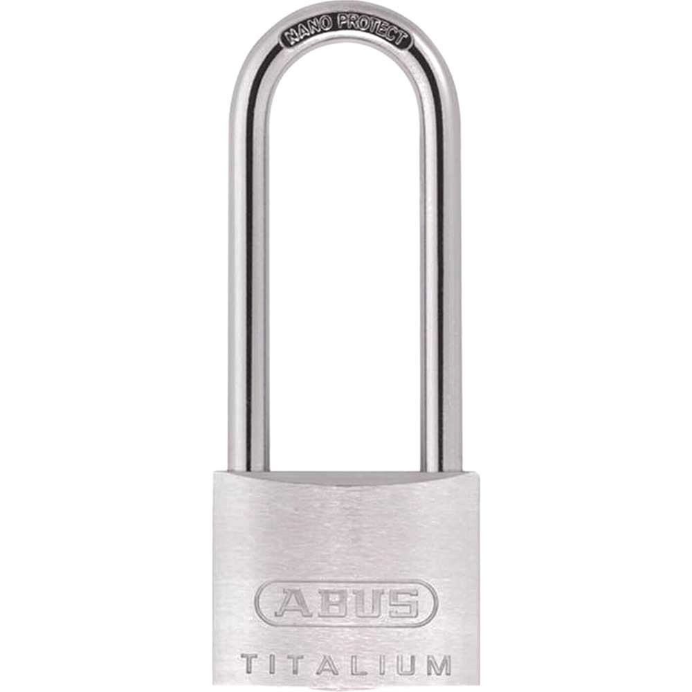 Abus 40mm 80ti Series Titalium Padlock with 63mm Long Shackle