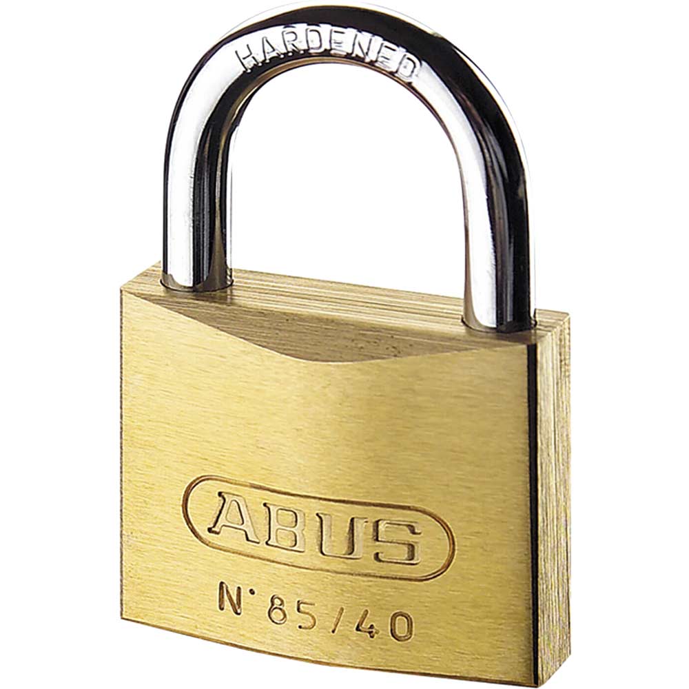 Abus 70mm 85 Series Classic Brass Padlock