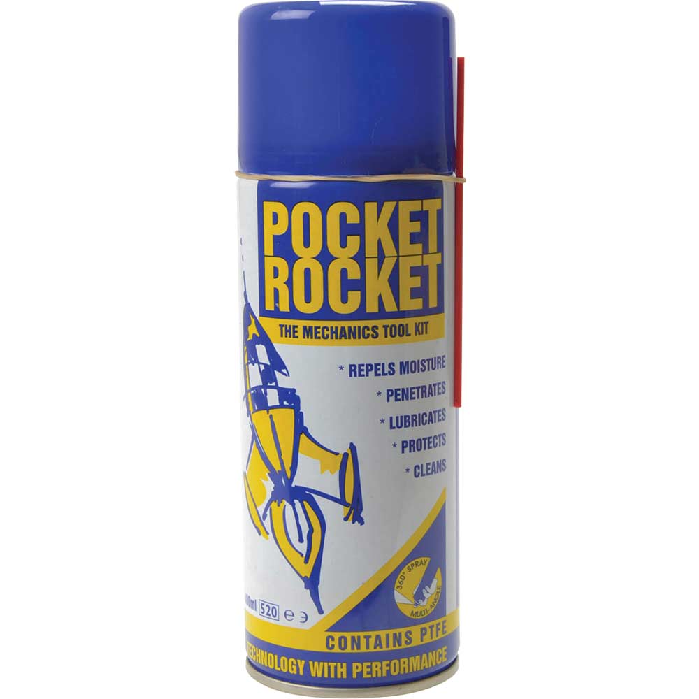 Pocket Rocket Aerosol Lubricant and Moisture Repellent 400ml