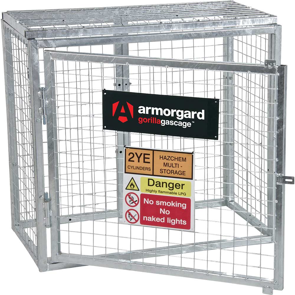 Armorgard Gorilla Bolt Together Gas Cylinder Cage 1000mm x 500mm x 900mm
