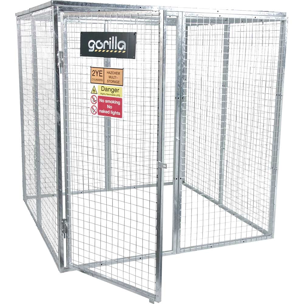 Armorgard Gorilla Bolt Together Gas Cylinder Cage 1800mm x 1800mm x 1800mm