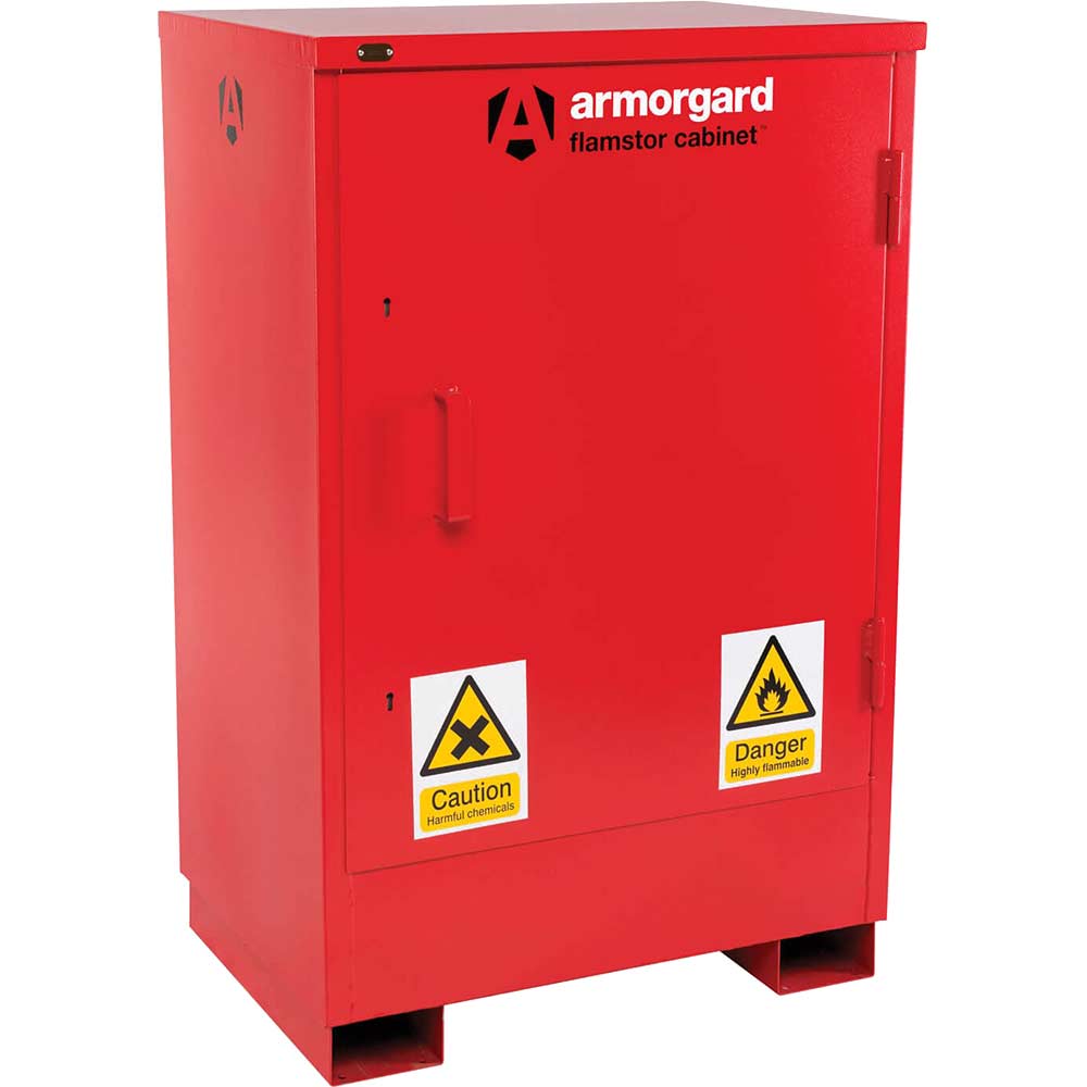 Armorgard Flamstor Chemical and Flammables Storage Cabinet 80cm x 55cm x 120cm