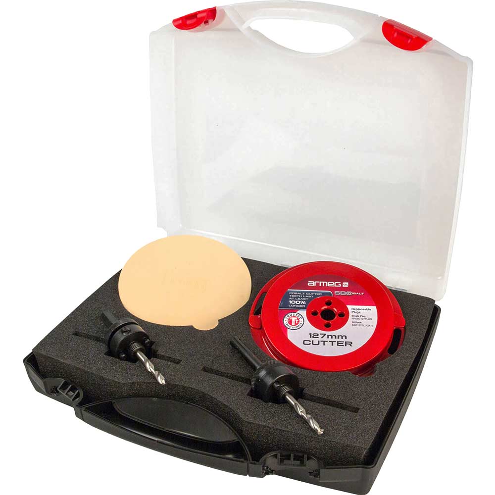 Armeg 127mm Complete Solid Board Cutter Set