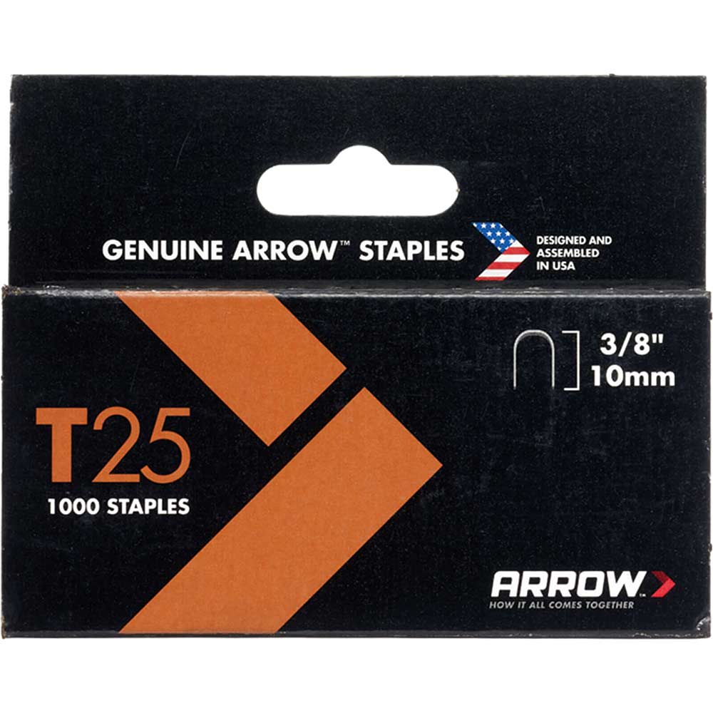 Arrow T25 Staples Pack of 1000 38
