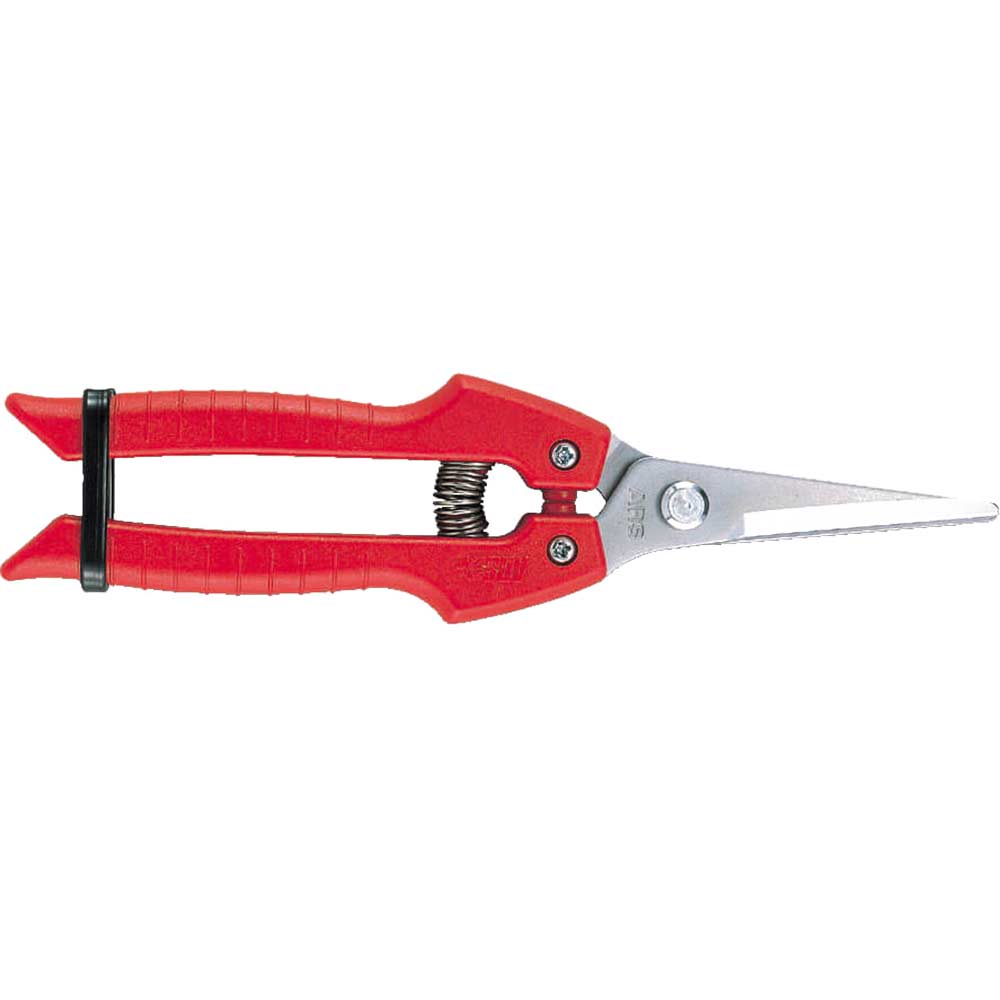 ars se45 needle nose fruit pruner with stainless steel blade 183mm long
