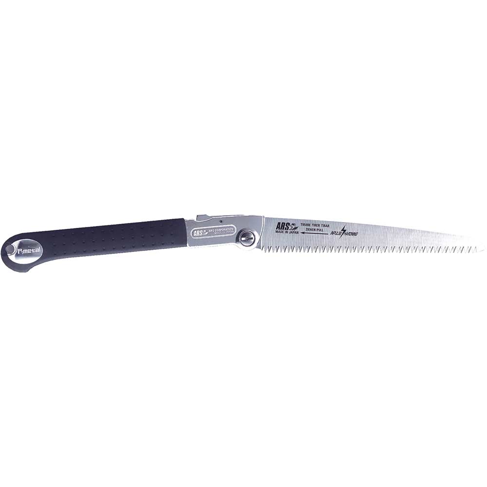 ARS PM24L Folding Pruning Saw with 4mm Pitch and 240mm Turbocut Straight Blade Overall 500mm Long