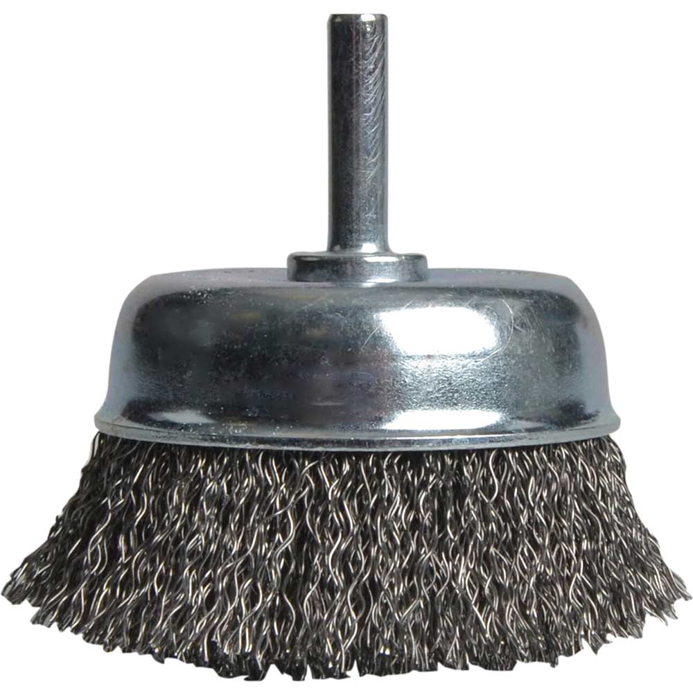 Black and Decker X36040 Wire Cup Brush 75mm 6mm Shank