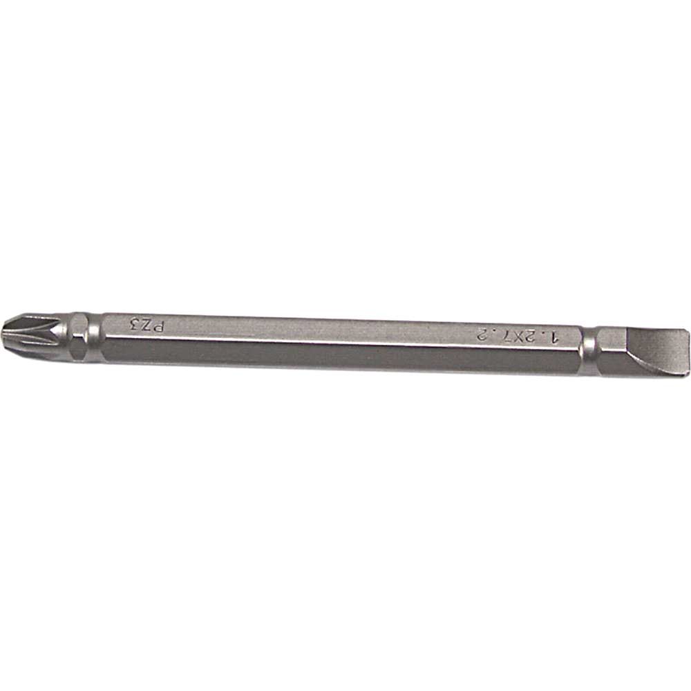 Black and Decker X61321 Double Ended Pozi PH2 Slotted Screwdriver Bit
