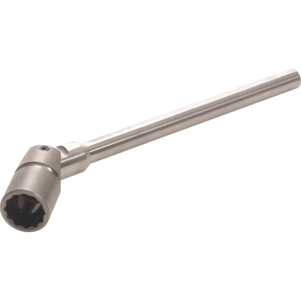 Bi Metal Titanium Scaffold Spanner with Round Handle 716 Bi Hex Whitworth Steel Socket