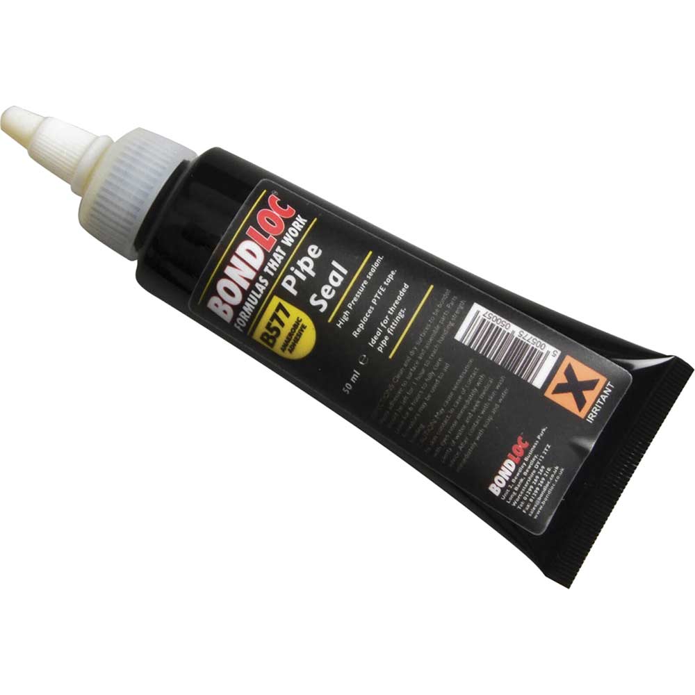 Bondloc B577 Fast Curing High Pressure Pipe Sealant with Teflon 50ml