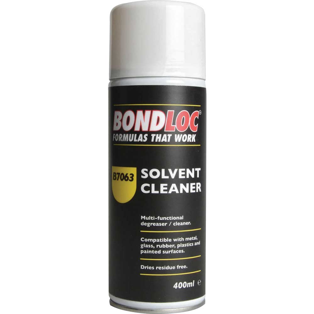 bondloc b7063 solvent cleaning and degreasing compound 400ml
