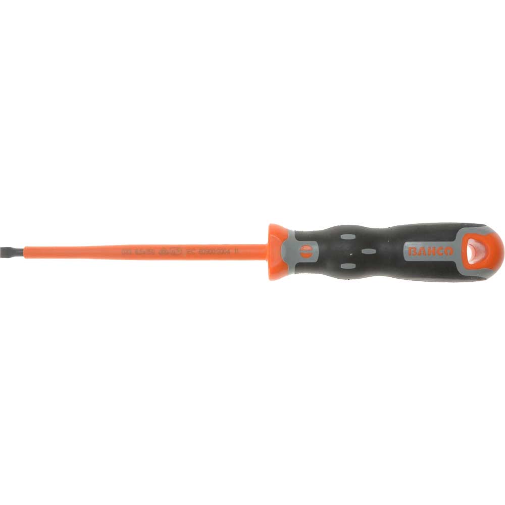 Bahco Tekno 4 x 100mm VDE Insulated Slotted Screwdriver 1000v