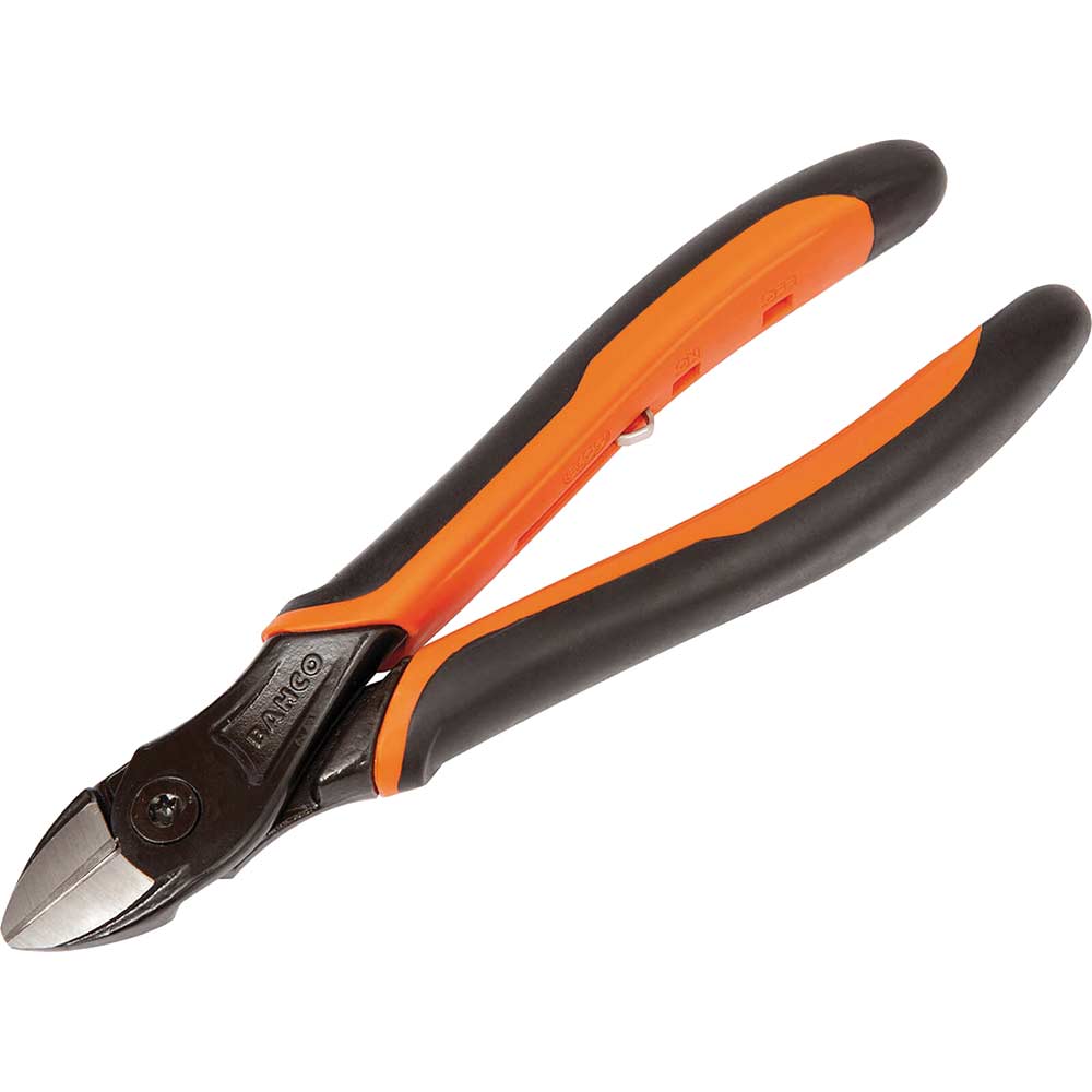 Bahco Ergo Side Cutting Pliers with Sprung Handles 180mm