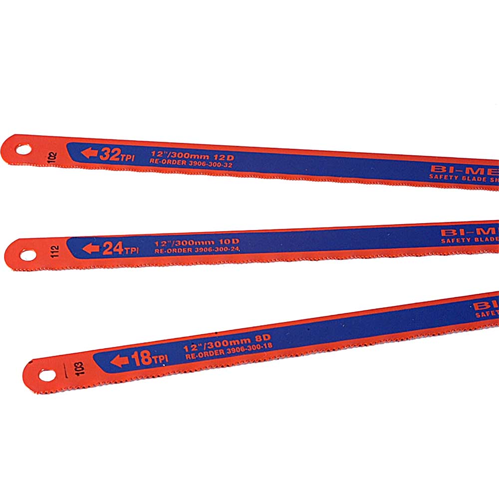 Bahco Sandflex Hacksaw Blades 12 Assorted Pack 3