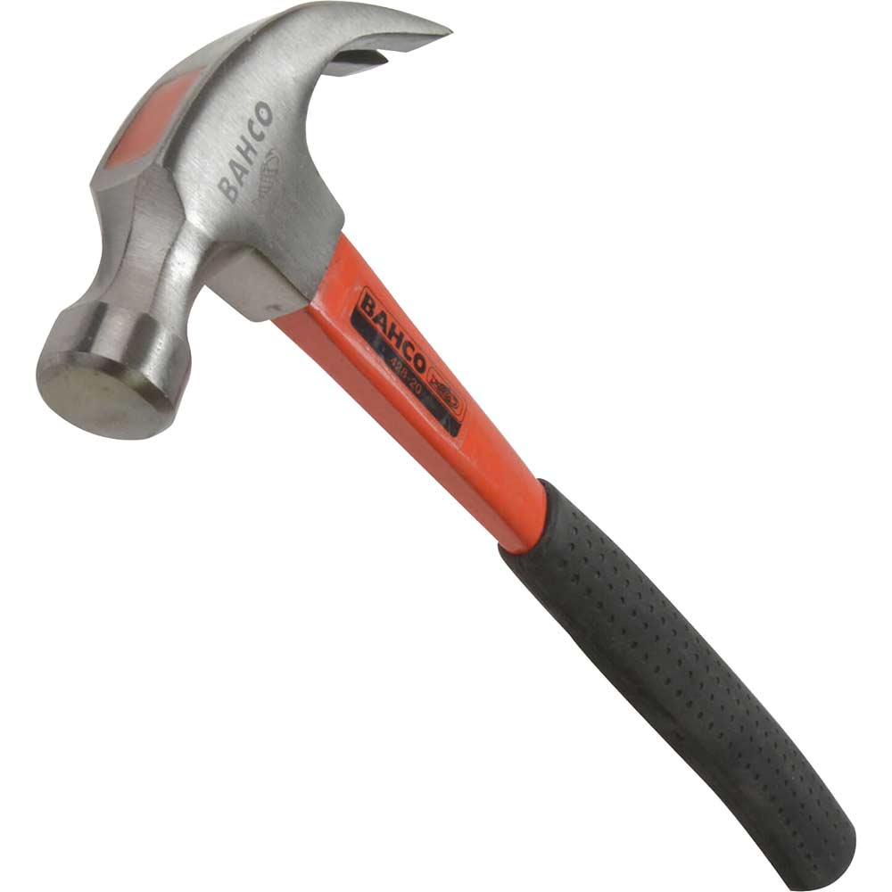 Bahco Claw Hammer Glass Fibre Handle 20oz