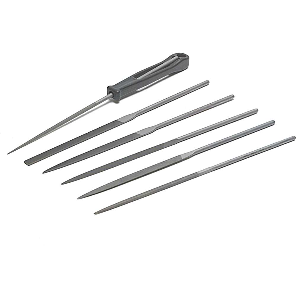 Bahco 6 Piece Needle File Set 16cm